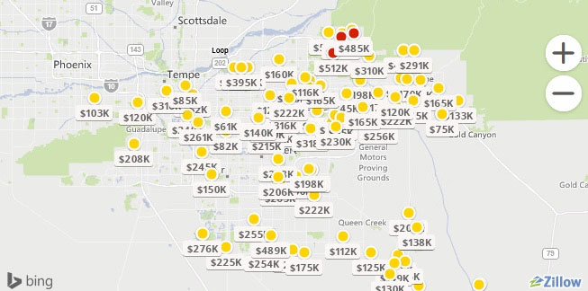 Zillow Map